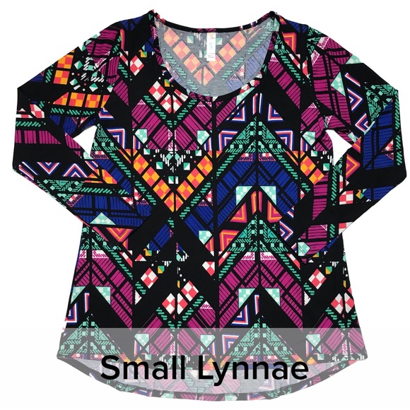 NWT LuLaRoe Lynnae Long Sleeve Top size small - Picture 1 of 1